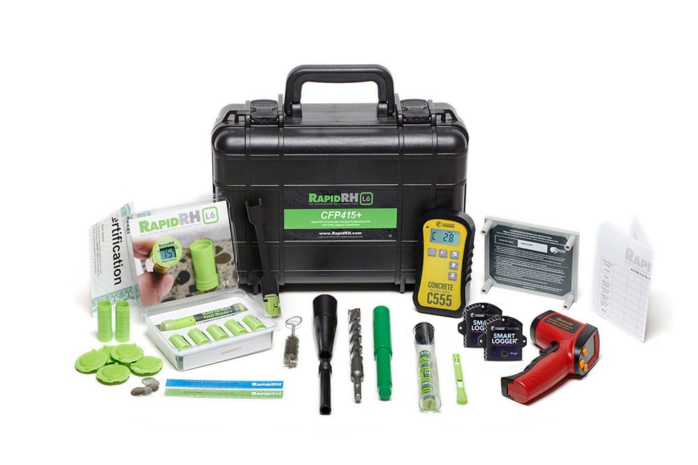CFP415+ Rapid RH® L6 Concrete Flooring Professional Kit with Data Logging Capabilities