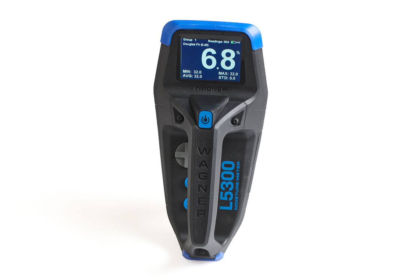 L5300 Industrial Hand-held Wood Moisture Meter (Compatible with Stack Probe)