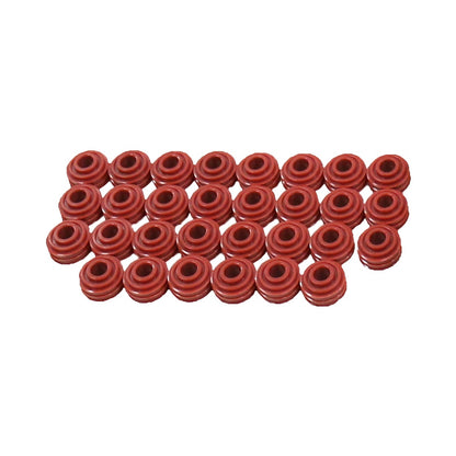 Rapid RH 5.0 base packs, a group of red sensor base rings