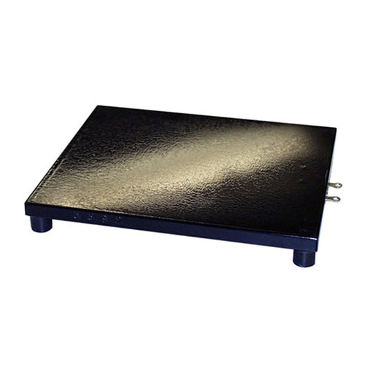 Meter calibration verification block with adjustable feet