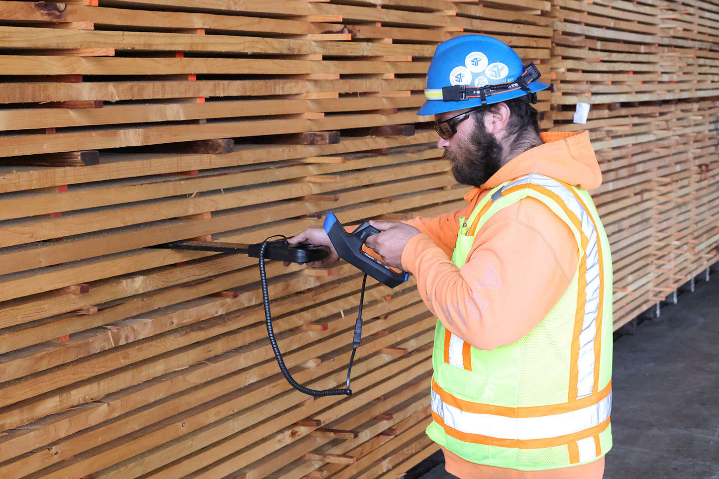 L5300 Industrial Wood Moisture Meter + L722 Stack Probe Combo